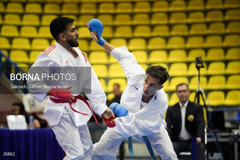 the selection matches of the men's national karate team