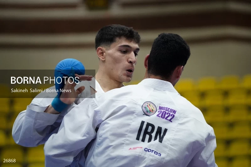 the selection matches of the men's national karate team