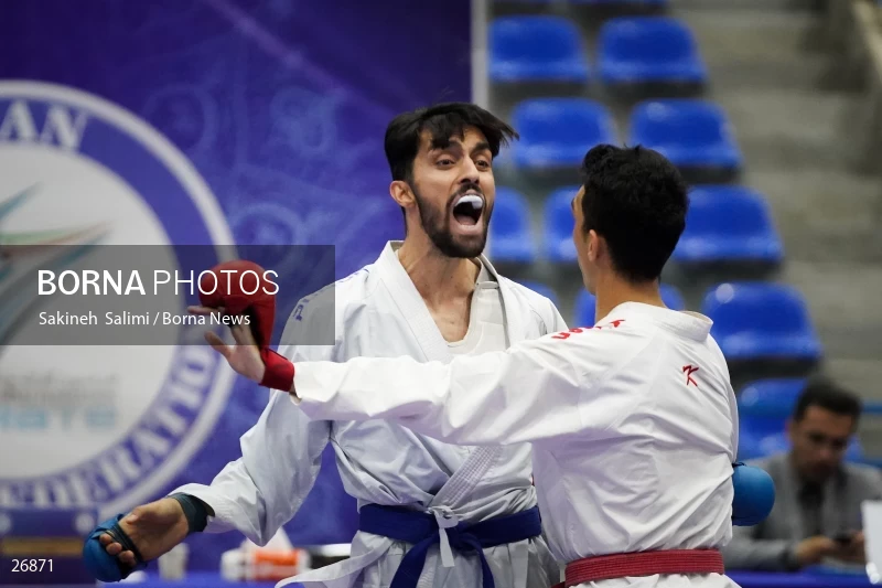 the selection matches of the men's national karate team