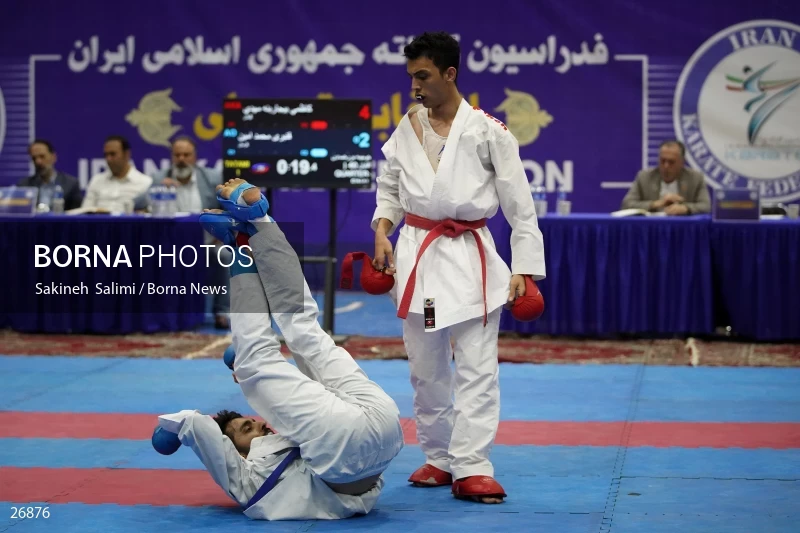 the selection matches of the men's national karate team