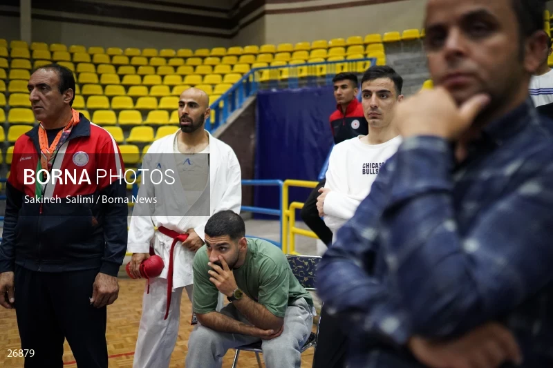 the selection matches of the men's national karate team