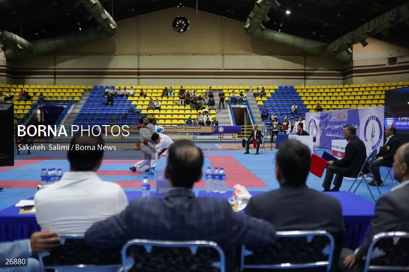 the selection matches of the men's national karate team