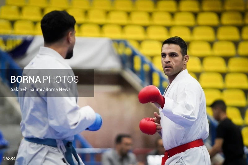the selection matches of the men's national karate team