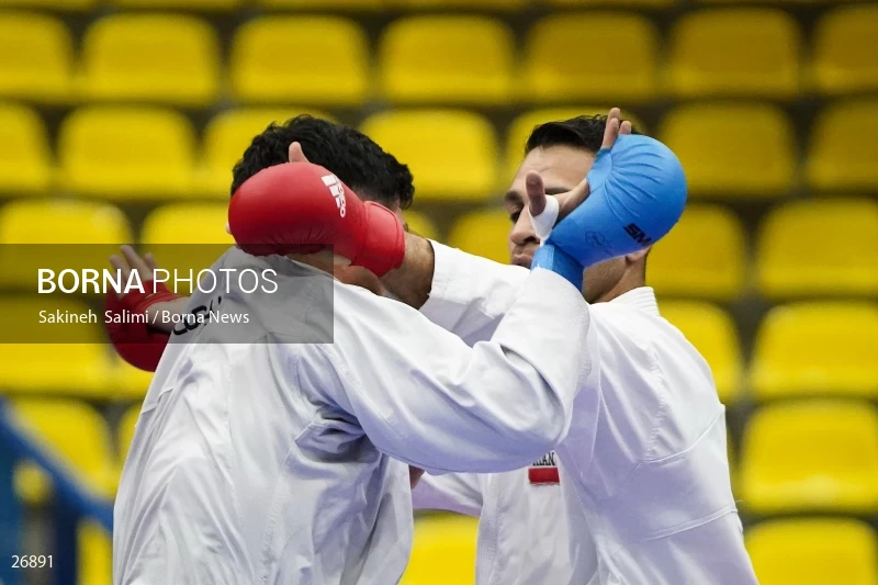 the selection matches of the men's national karate team
