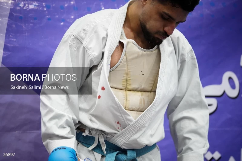 the selection matches of the men's national karate team