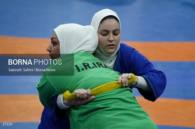 The national championship and selection of the Iranian female Alysh wrestling national team