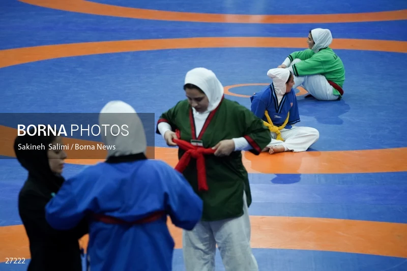 The national championship and selection of the Iranian female Alysh wrestling national team