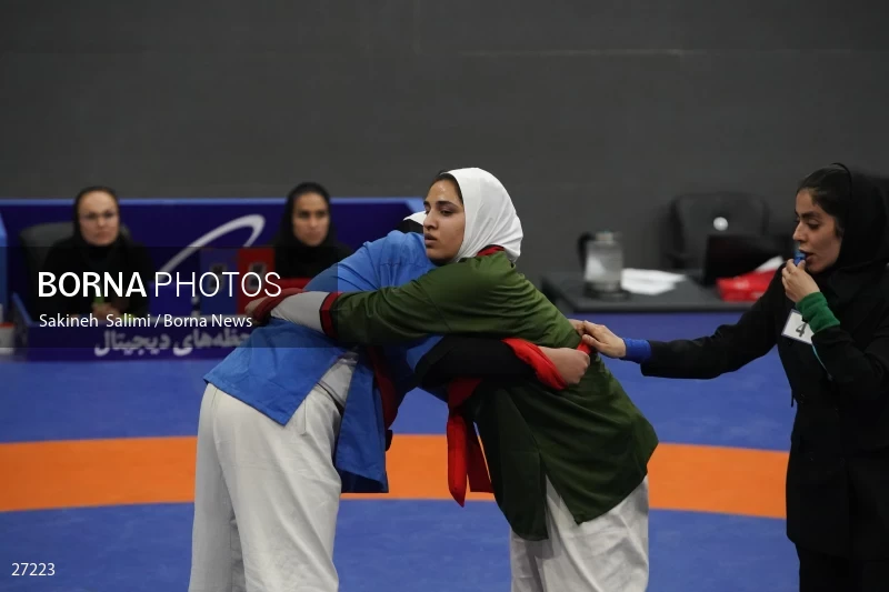 The national championship and selection of the Iranian female Alysh wrestling national team