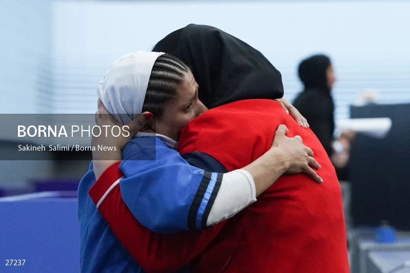 The national championship and selection of the Iranian female Alysh wrestling national team