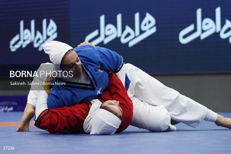 The national championship and selection of the Iranian female Alysh wrestling national team