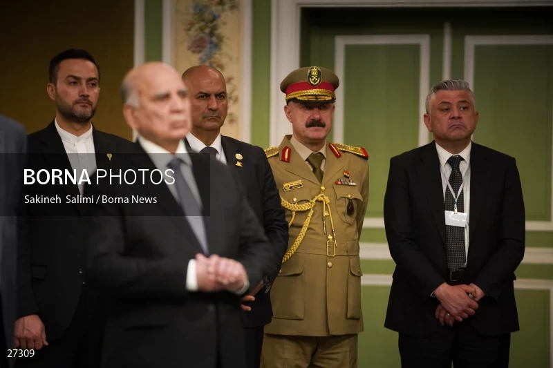 Ebrahim Raisi's official welcome to the President of Iraq