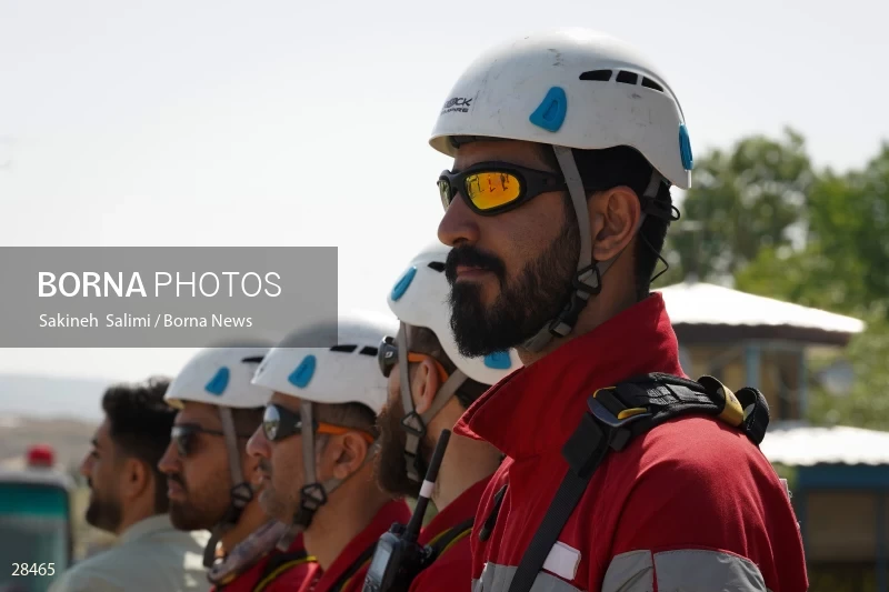 Training operation of Iranian Red Crescent Society