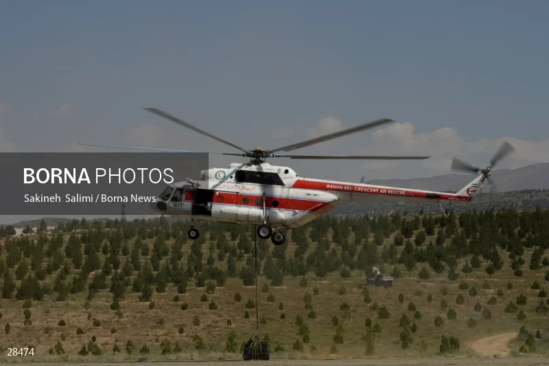 Training operation of Iranian Red Crescent Society