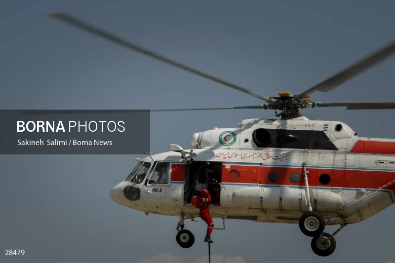 Training operation of Iranian Red Crescent Society