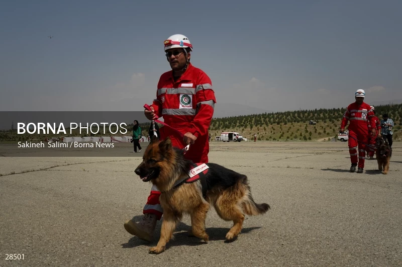 Training operation of Iranian Red Crescent Society