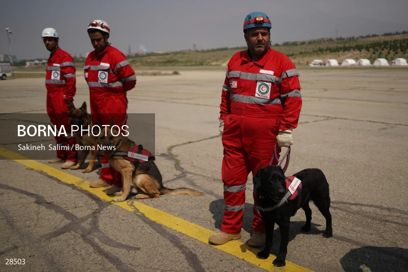 Training operation of Iranian Red Crescent Society