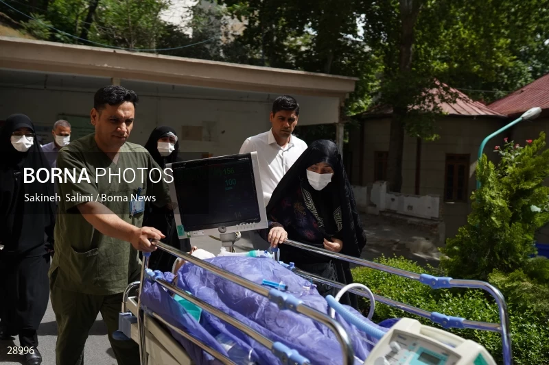 Organ donation surgery in Masih Daneshvari hospital