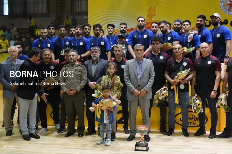 Sepahan is the champion of Iran Men`s Premier Handball League