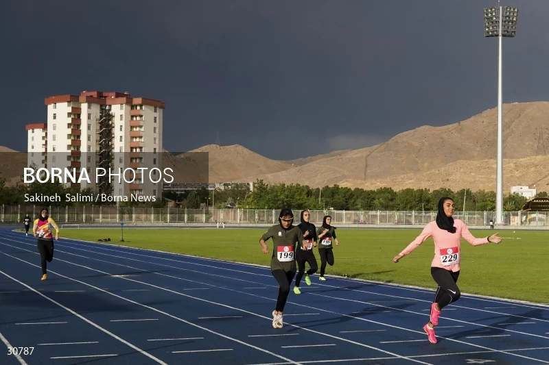 Tehran Grand Prix women's track and field competition