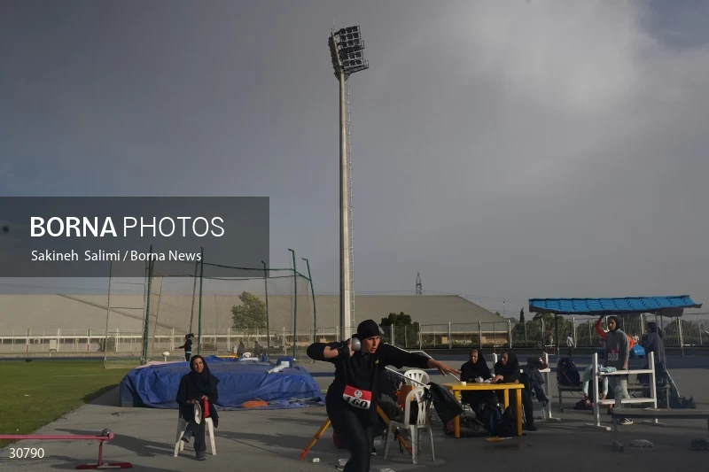 Tehran Grand Prix women's track and field competition