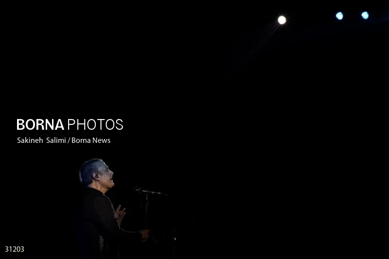 Alireza Ghorbani's concert in Saad Abad cultural and historical complex