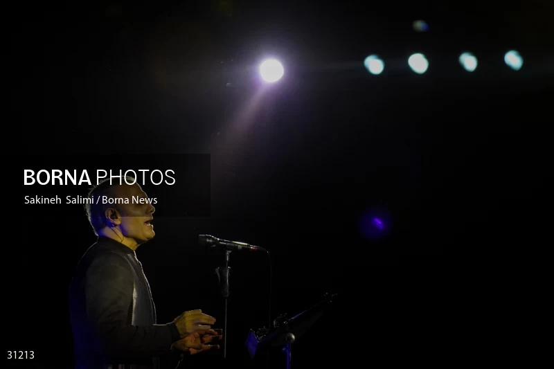 Alireza Ghorbani's concert in Saad Abad cultural and historical complex