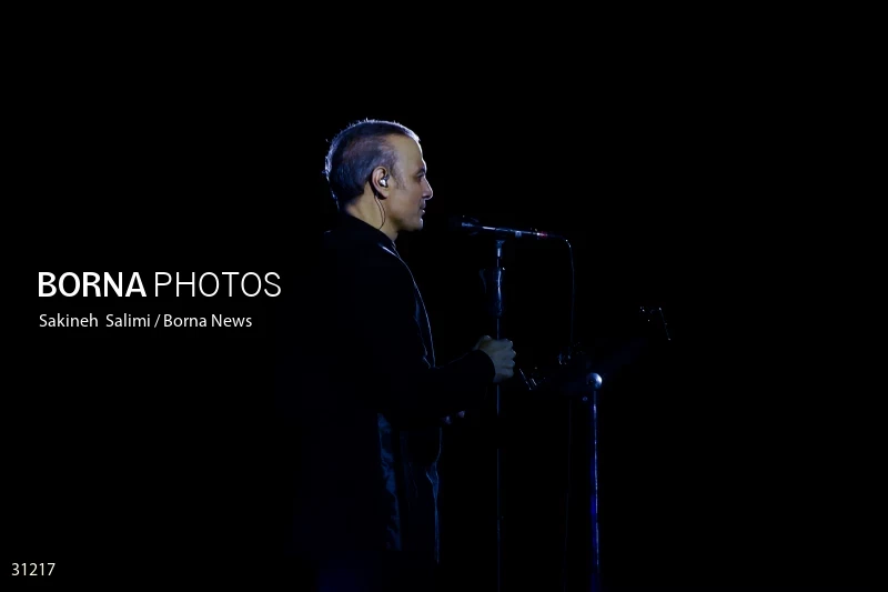 Alireza Ghorbani's concert in Saad Abad cultural and historical complex