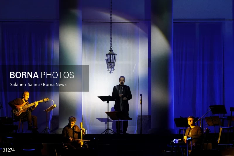 Alireza Ghorbani's concert in Saad Abad cultural and historical complex