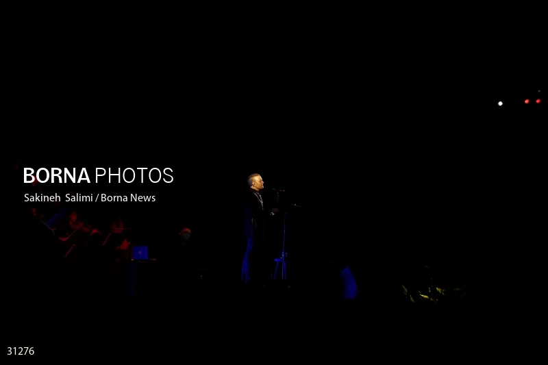 Alireza Ghorbani's concert in Saad Abad cultural and historical complex