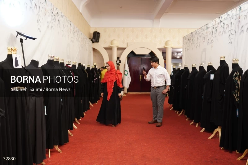 Muharram mourning clothing exhibition in Tehran