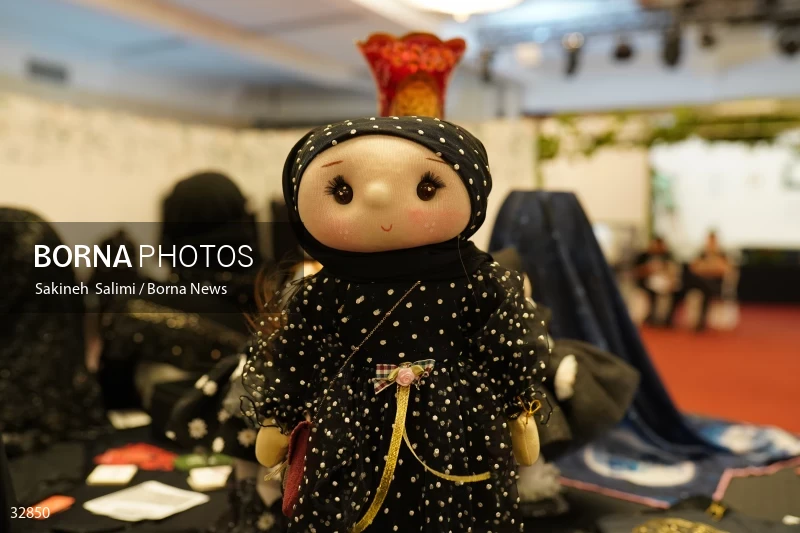 Muharram mourning clothing exhibition in Tehran