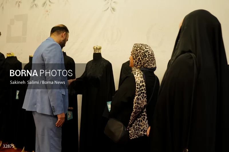 Muharram mourning clothing exhibition in Tehran