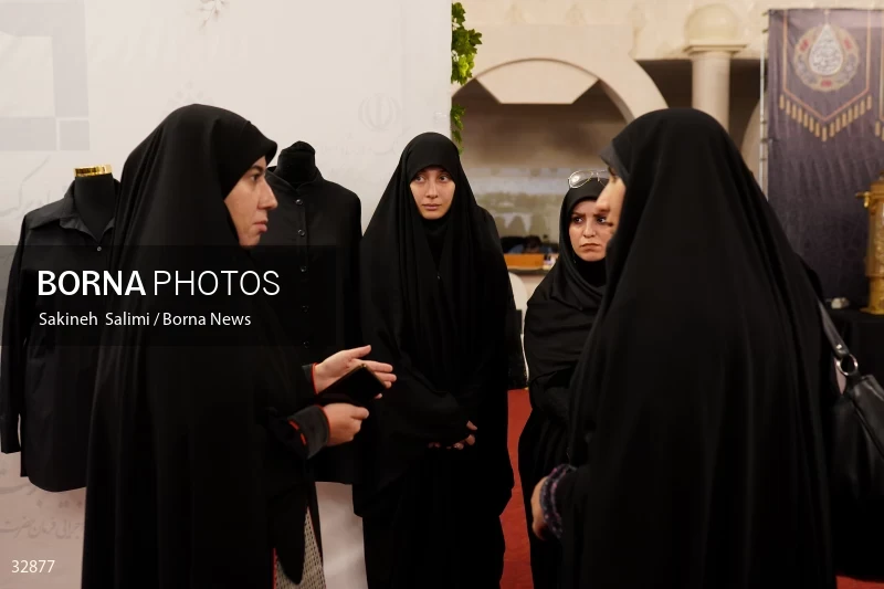 Muharram mourning clothing exhibition in Tehran