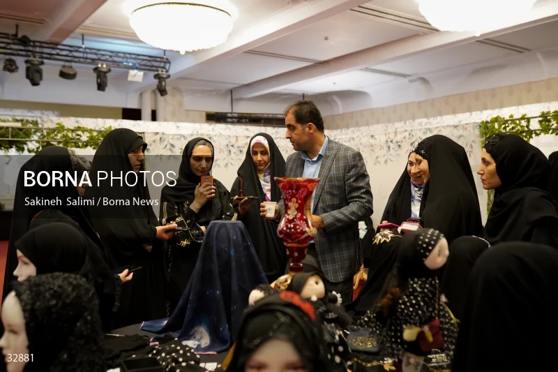 Muharram mourning clothing exhibition in Tehran