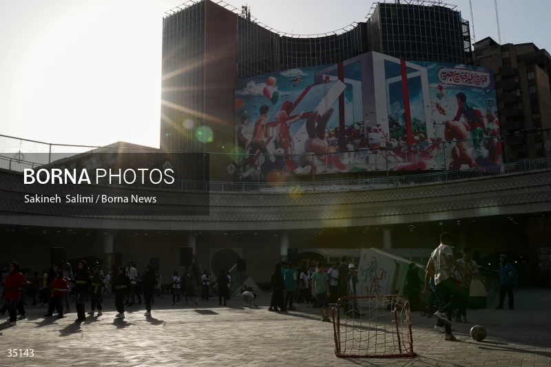 Metro Sports event in Tehran