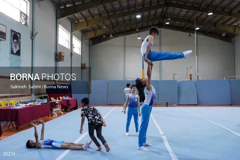 Gymnastics acrobat competitions (Acrogym)
