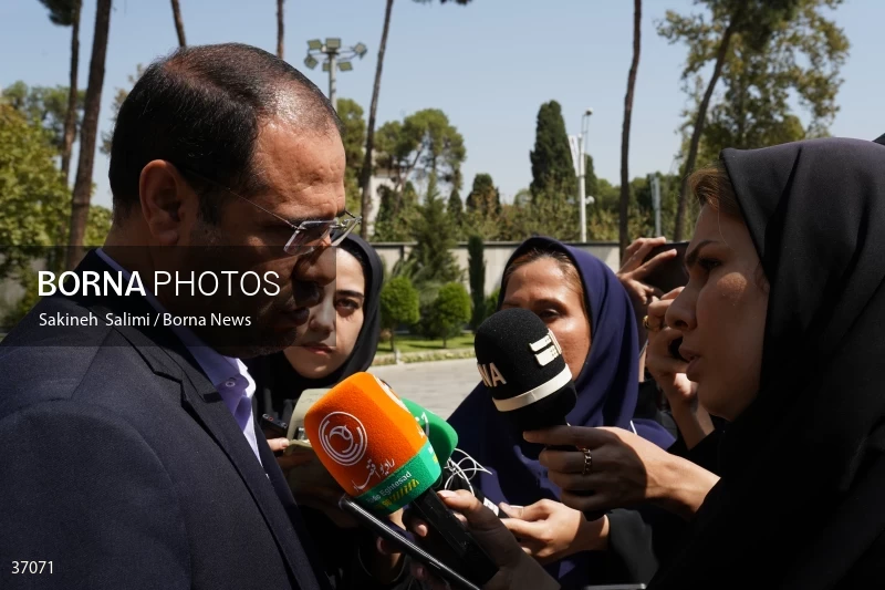 On the sidelines of the Cabinet meeting