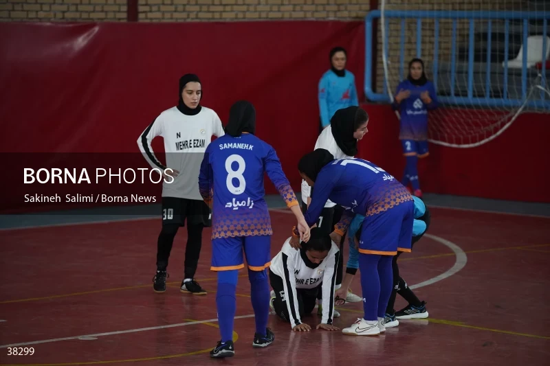 Women's Futsal Super League - Saipa VS Mehrezam