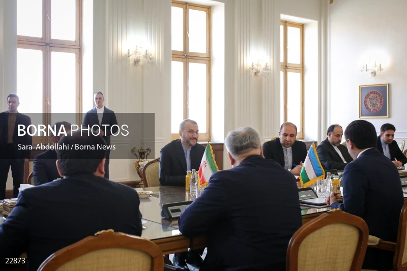 Meeting of the Acting Foreign Minister of Uzbekistan with Iranian Foreign Minister