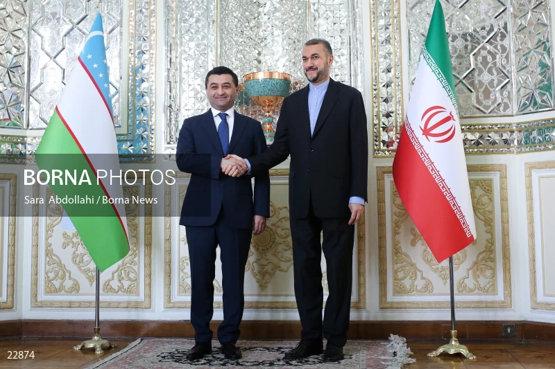 Meeting of the Acting Foreign Minister of Uzbekistan with Iranian Foreign Minister