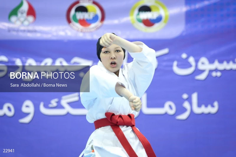Karate competitions of the First International Nowruz Games For Women