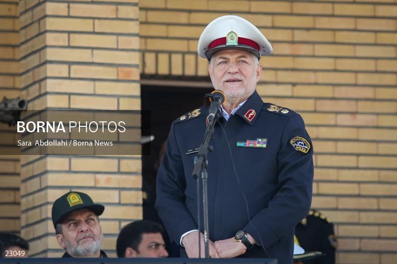 The traffic and safety services exercise of the Nowruz