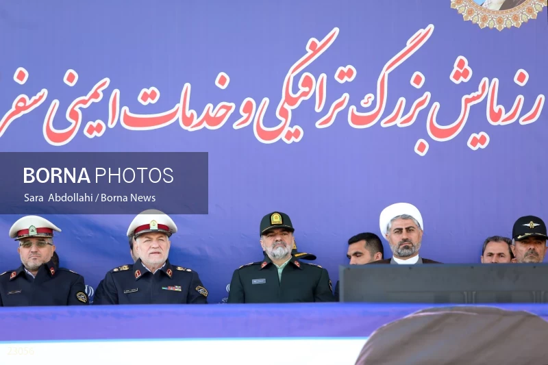 The traffic and safety services exercise of the Nowruz