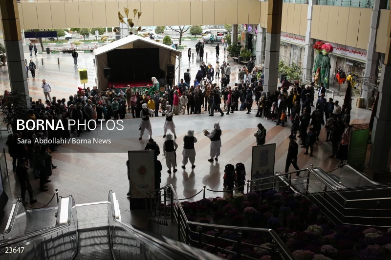 Entertainment programs of Nowruz in Milad tower in