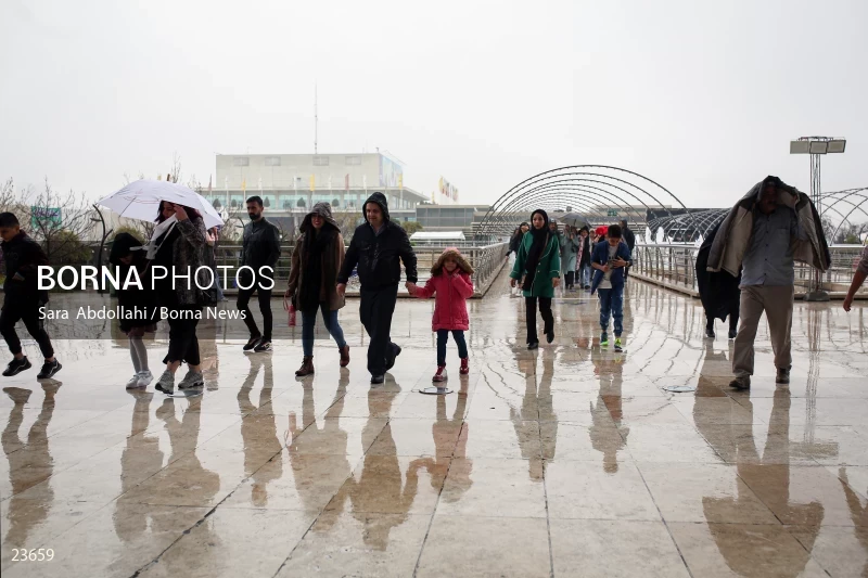 Entertainment programs of Nowruz in Milad tower in