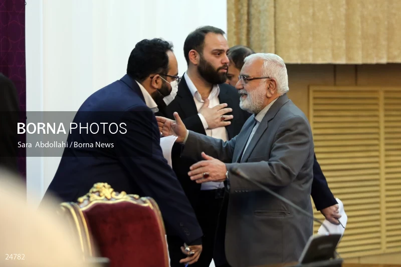 The meeting of the president with a group of benefactors and officials of charitable institutions