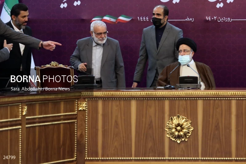 The meeting of the president with a group of benefactors and officials of charitable institutions