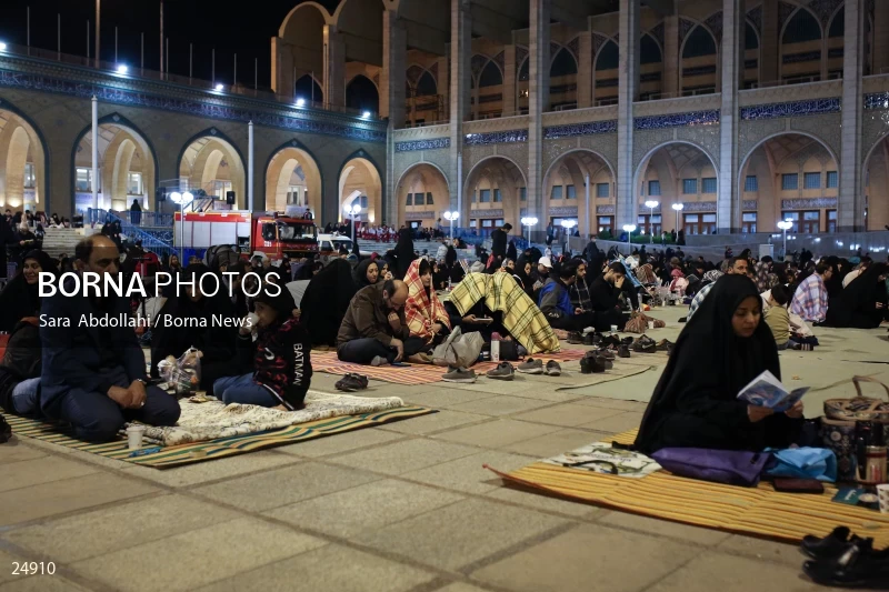 Qadr Night in Tehran Mosalla - 19th day of Ramadan