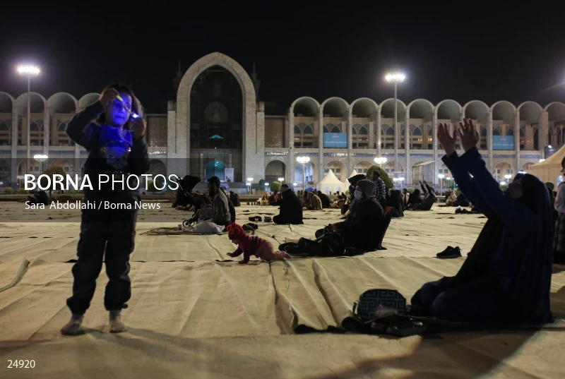 Qadr Night in Tehran Mosalla - 19th day of Ramadan