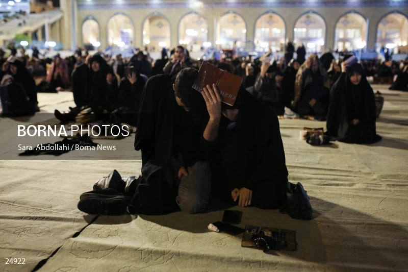 Qadr Night in Tehran Mosalla - 19th day of Ramadan